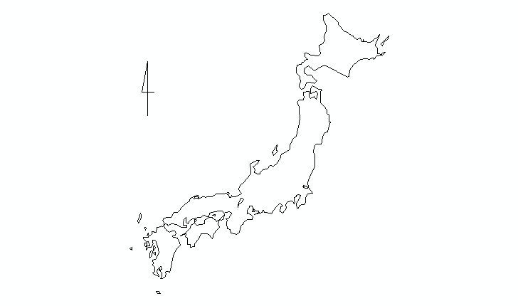 mapa de Japón