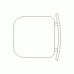Bloque AutoCAD de silla con respaldo