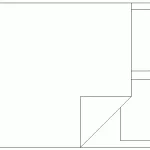 Bloque AutoCAD cama doble en planta