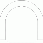 Bloque AutoCAD de butaca - sillón curvo, en formato CAD .dwg