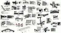 Bloques AutoCAD .dwg de detalles de cubiertas