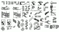 Bloques AutoCAD de escaleras